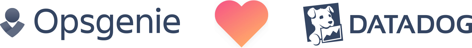 Opsgenie + Datadog