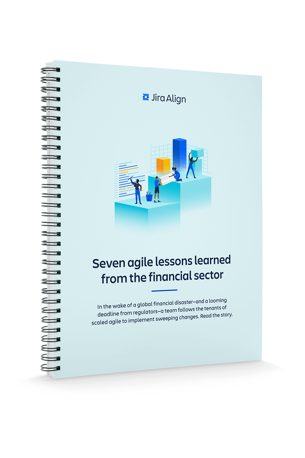Atlassian Seven agile lessons learned from the financial sector ebook cover