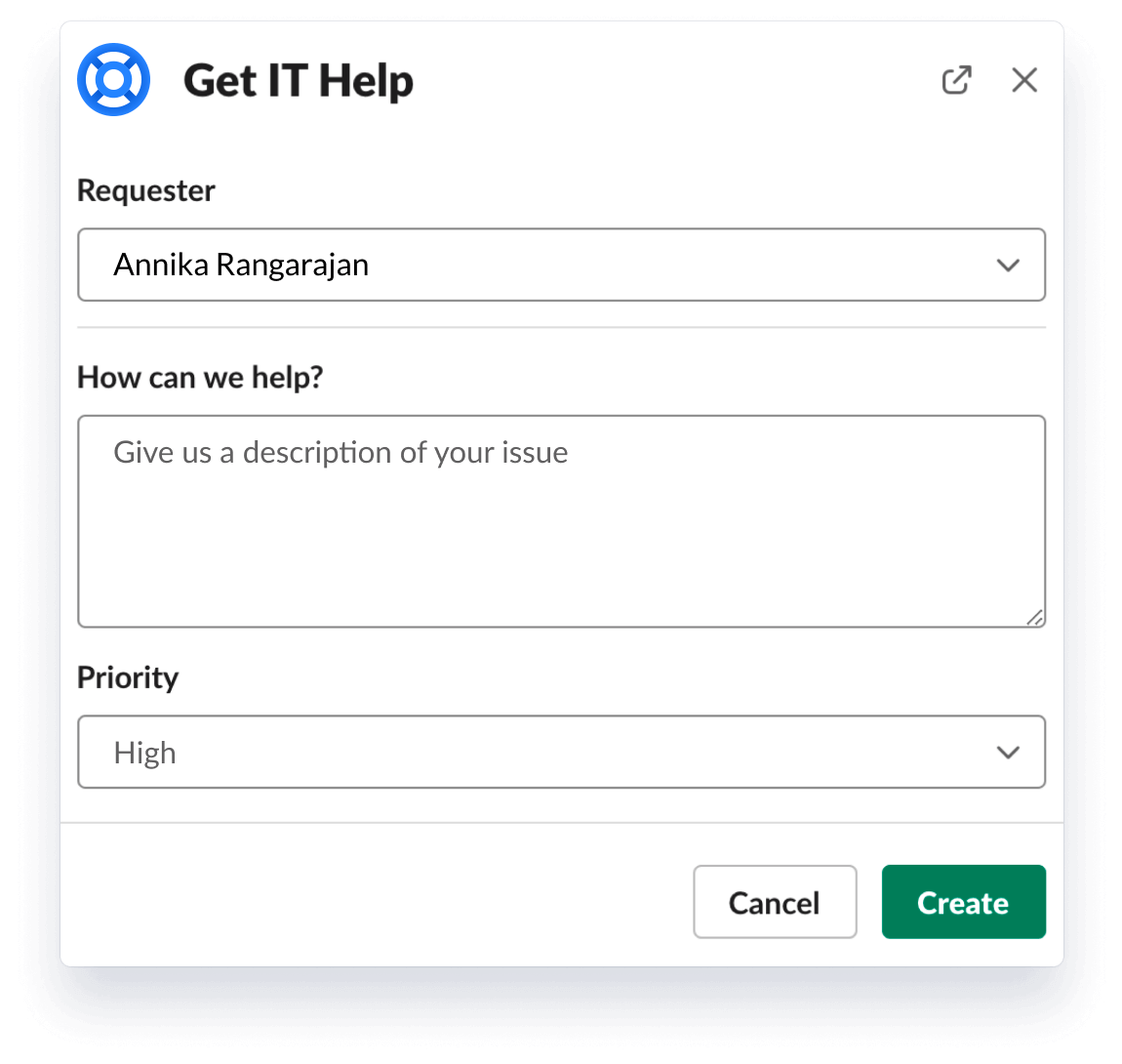 Przesyłaj formularze w Slack