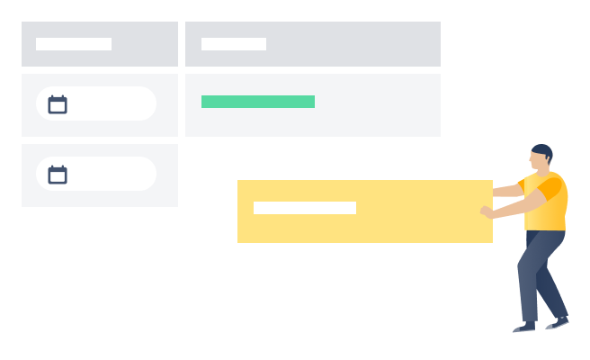 Step 1. Set up a dashboard with information on each round