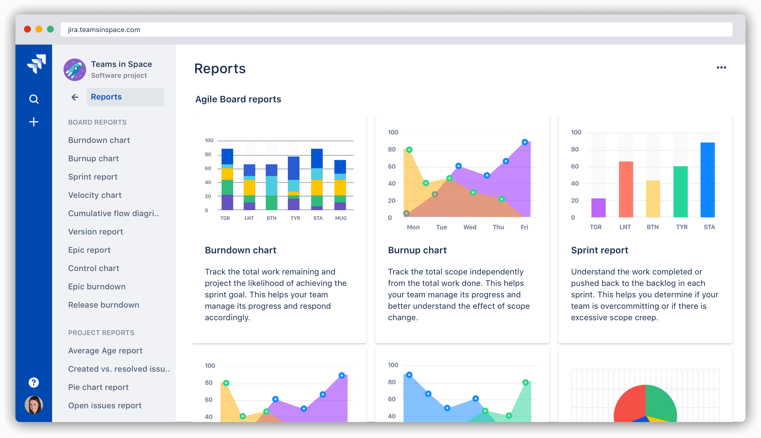 Creación de informes ágiles | Orientador ágil de Atlassian
