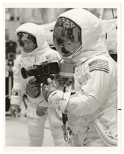 Astronaut with camera