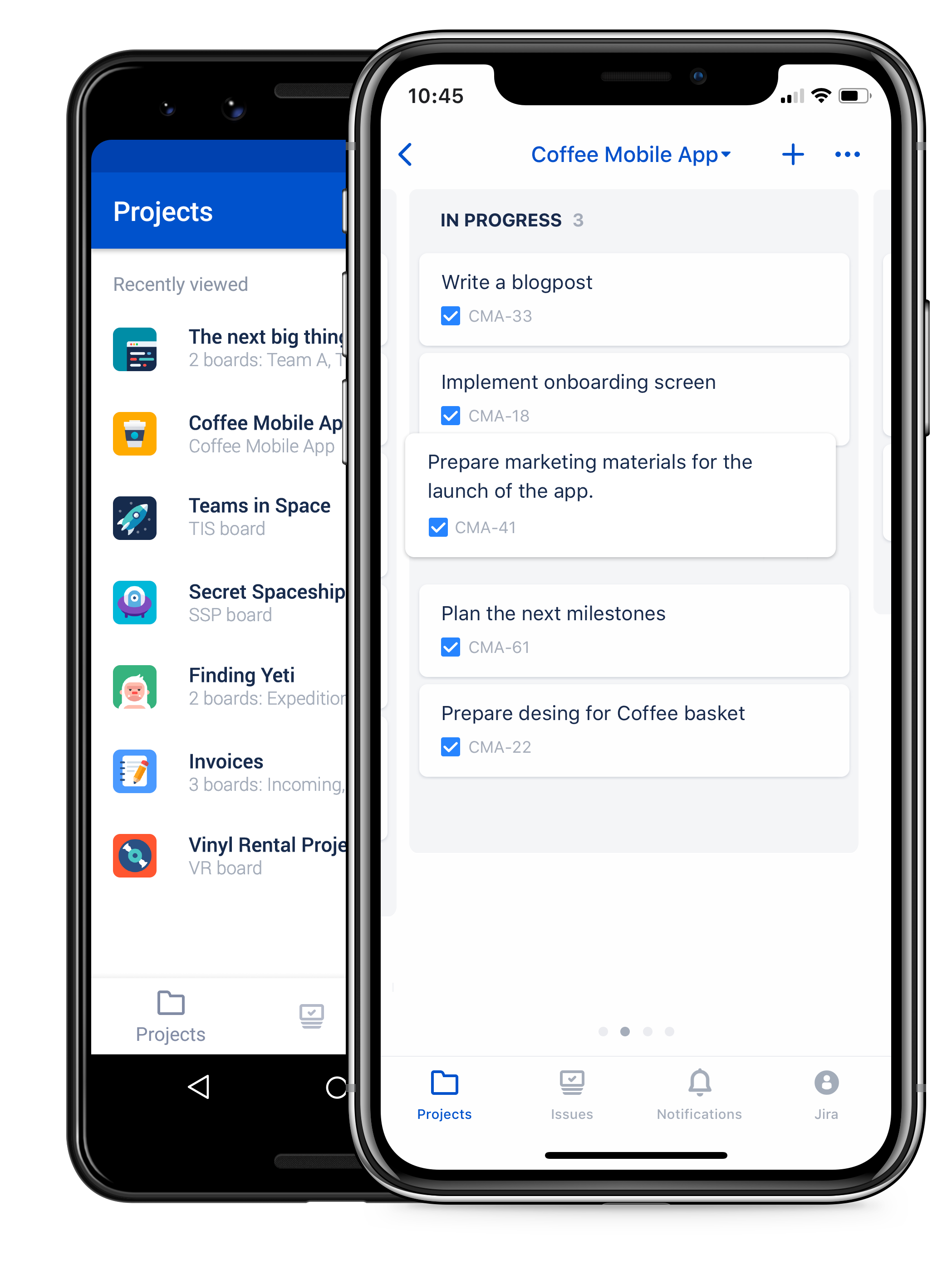 Jira software server mobile hero