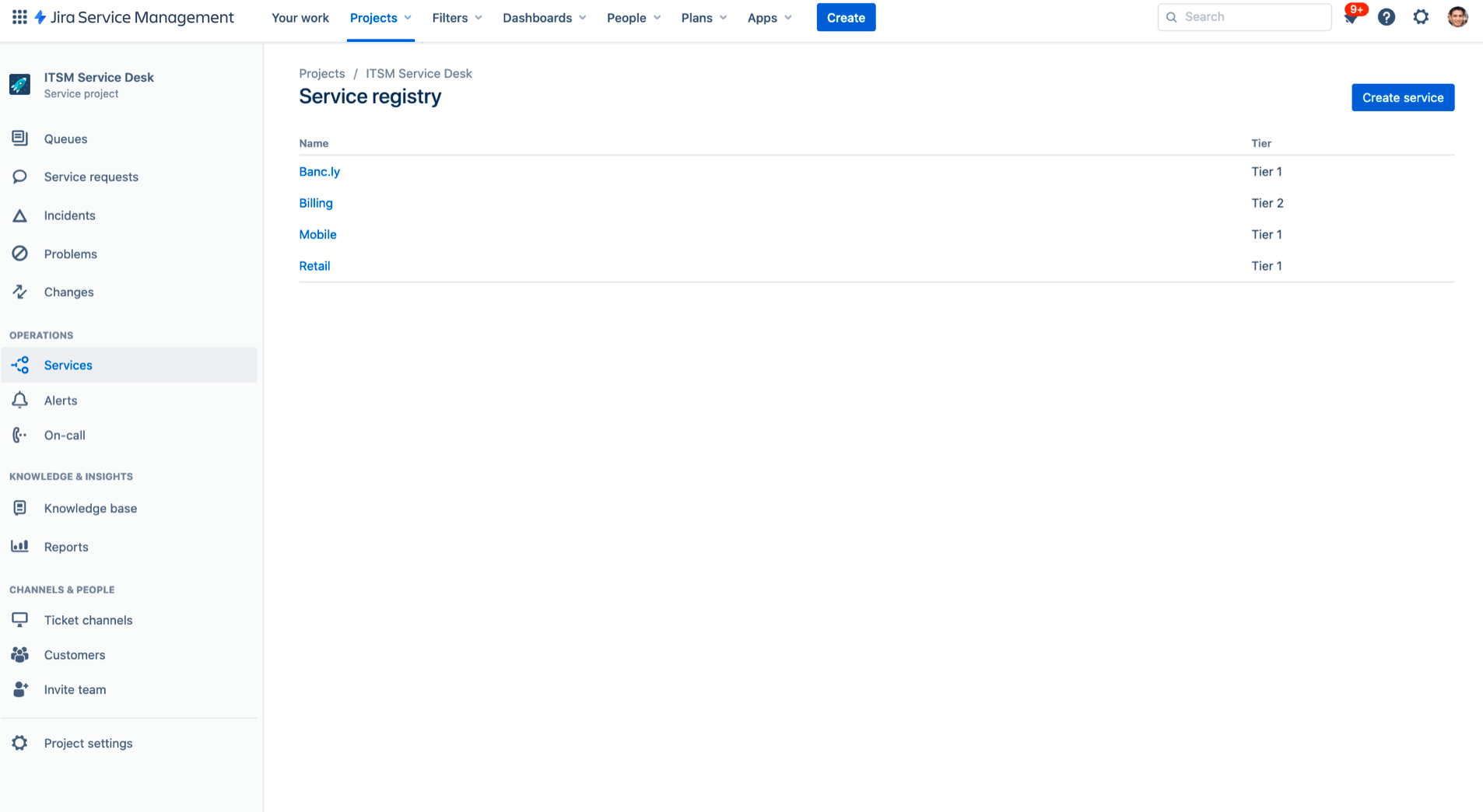 What's new in Jira Service Management - Service Registry