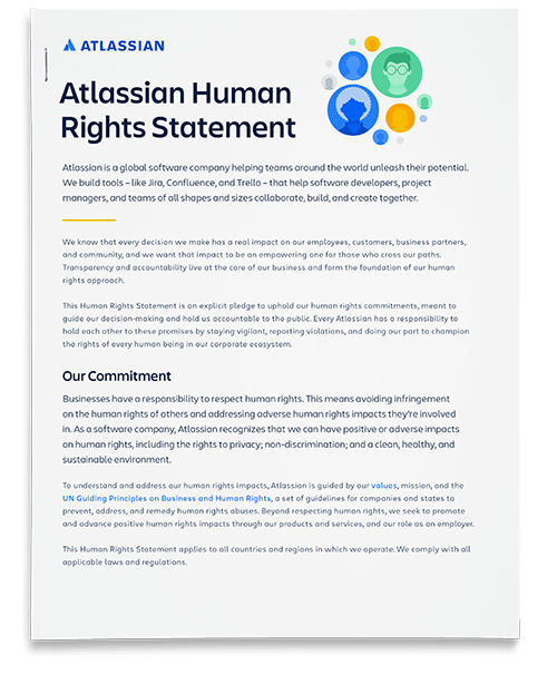 Atlassian이 실천하는 개인정보 보호 원칙 PDF 표지
