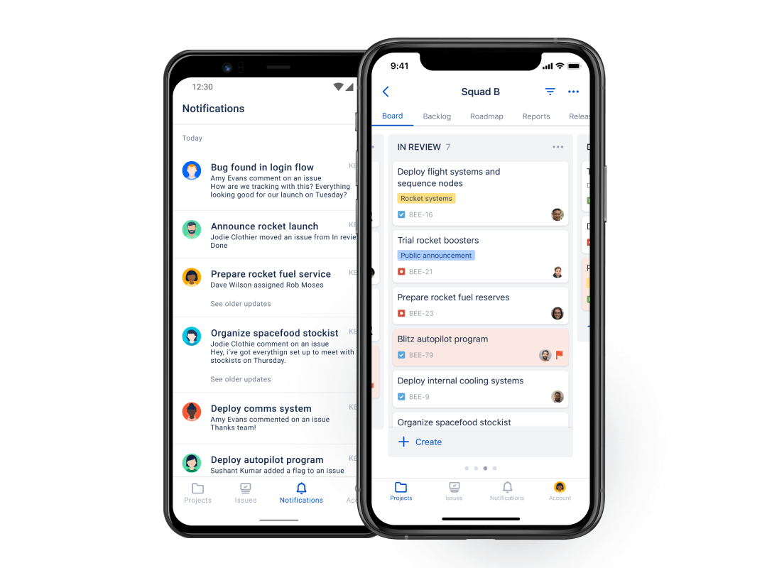 Jira Cloud per dispositivi mobili