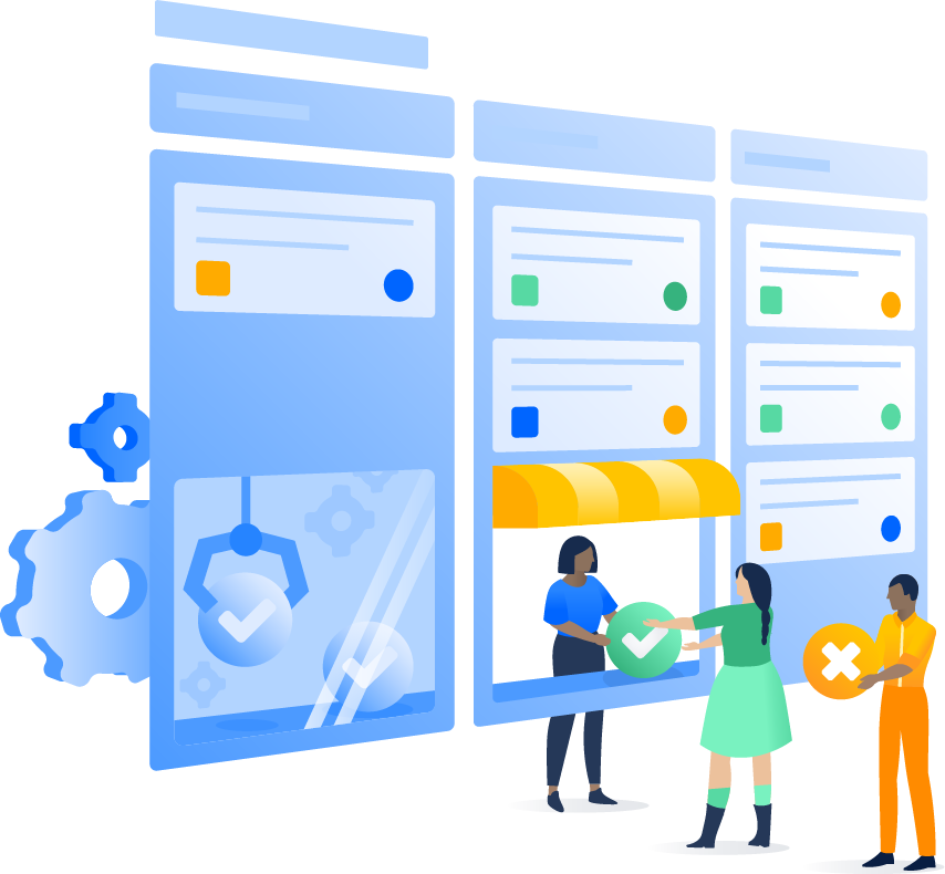 Grafico che rappresenta la collaborazione in team