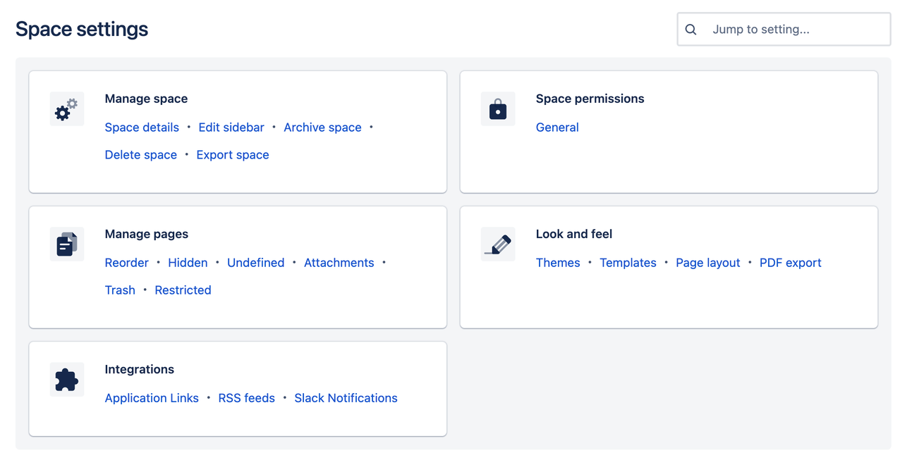 Configuración del espacio personal