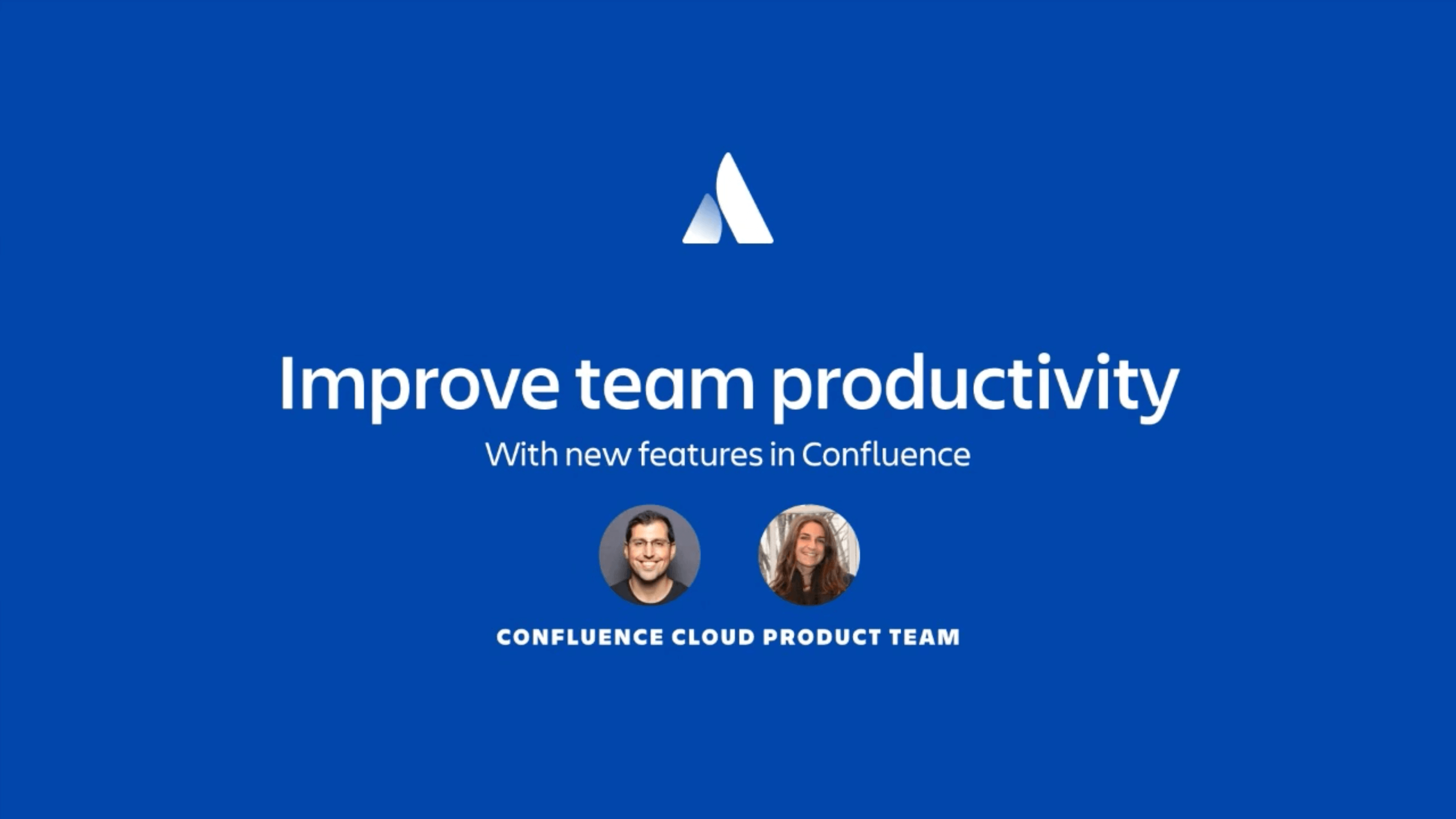 Improve team productivity webinar thumbnail
