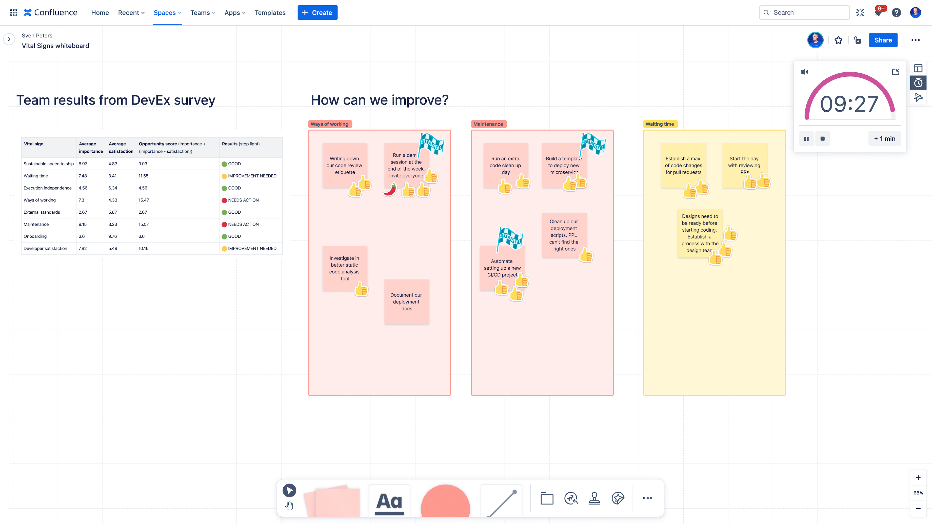 Сценарий «Опрос удовлетворенности разработчиков» | Atlassian