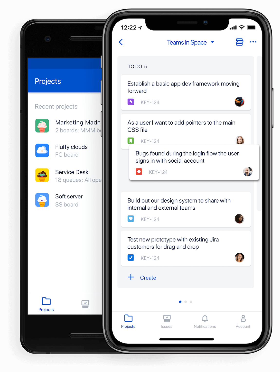 Jira on an iphone