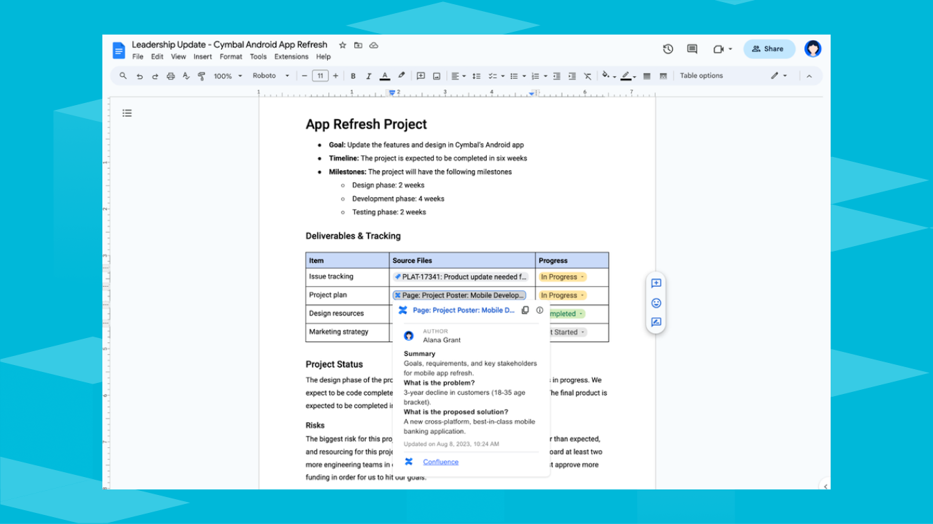 Condividi contenuti su Slack da Confluence