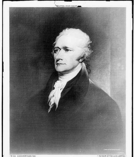 Portrait of Alexander Hamilton