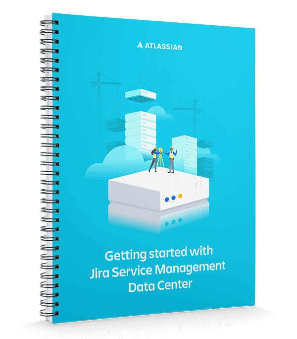 Capa de "Começando a usar o Jira Software Data Center"