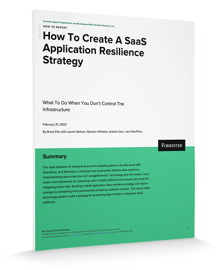 How to Create a Saas Application Resilience Strategy cover image