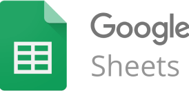 Google Sheets徽标