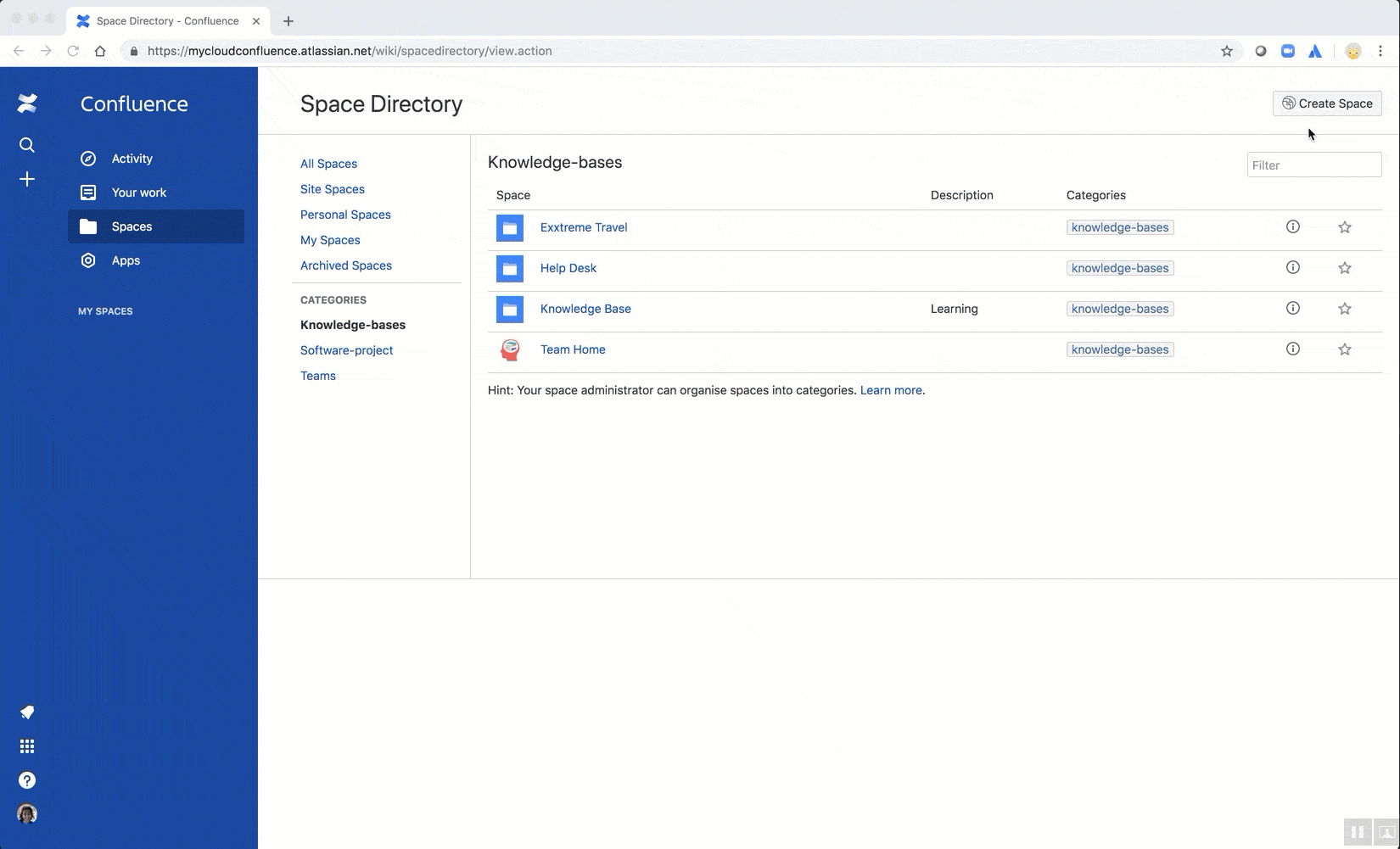 Confluence Space Templates Confluence Space Templates