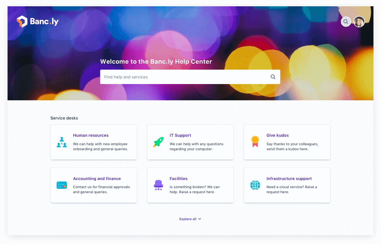 Help desk portal software for technical and non-technical teams