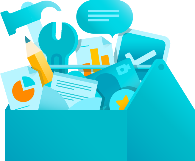 Zestaw narzędzi — ilustracja