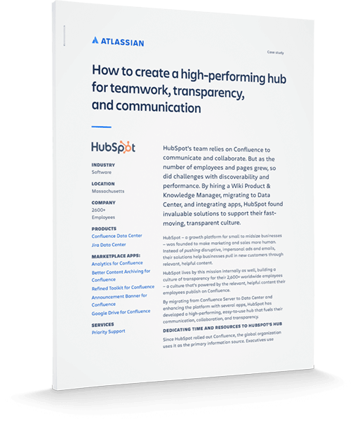 HubSpot — okładka PDF