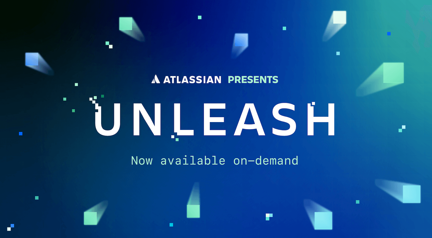 Atlassian presents unleash image now available on demand