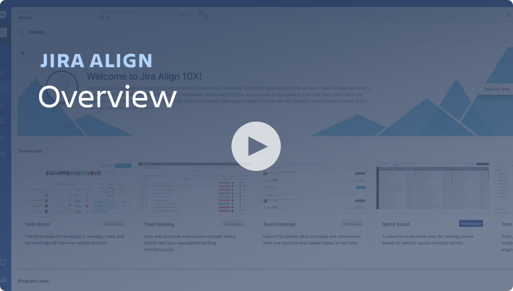 Jira Align overview thumbnail