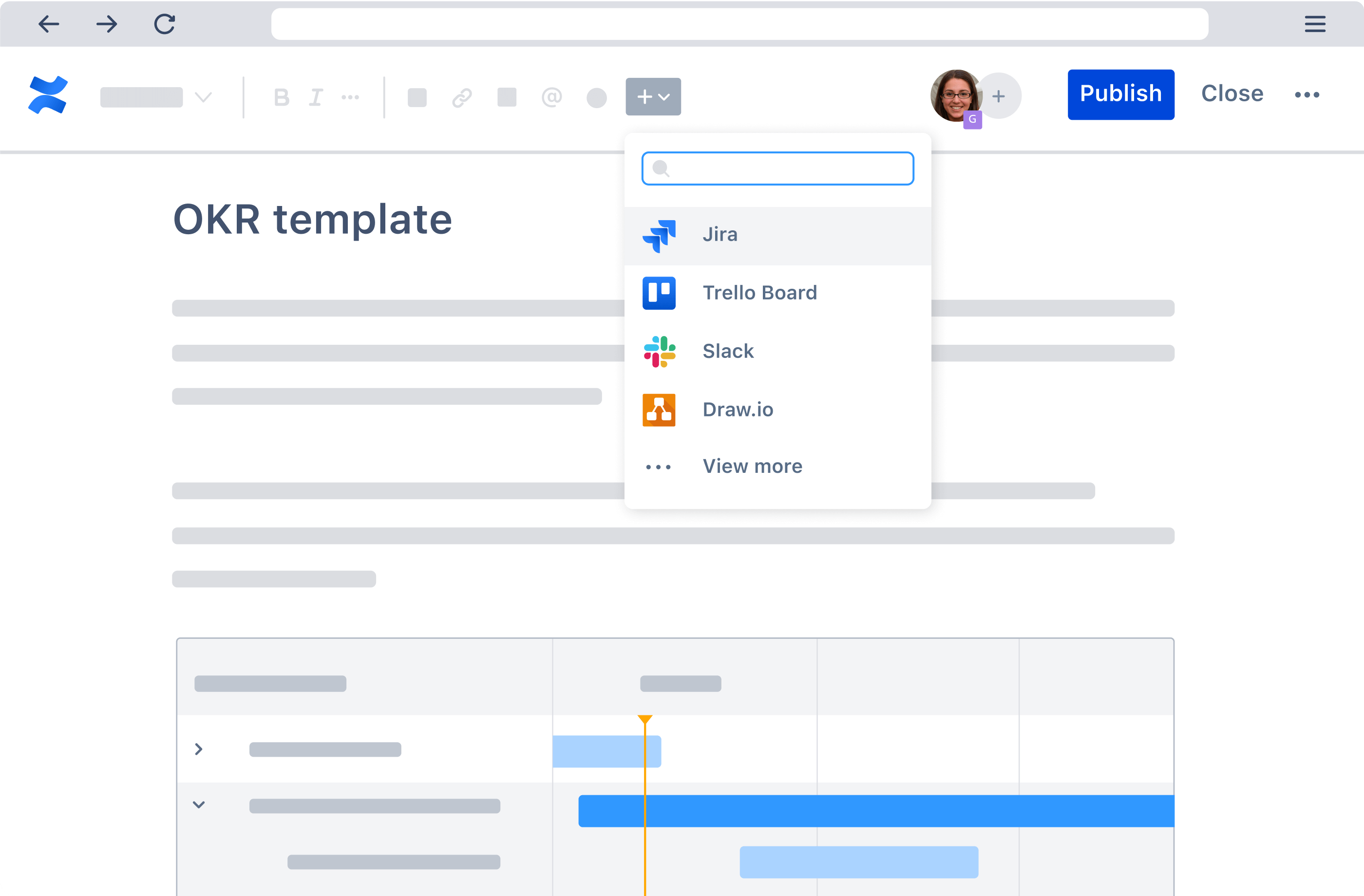 OKR template
