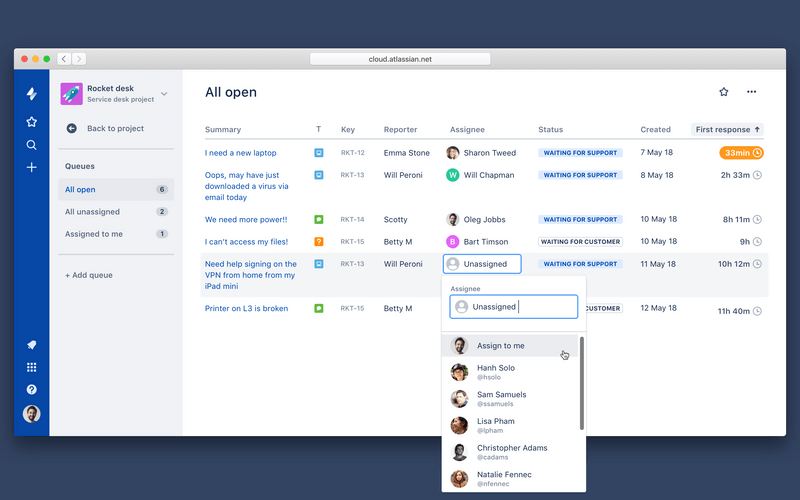 Triaging is faster with queue actions