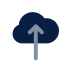 pictogram uploaden cloud