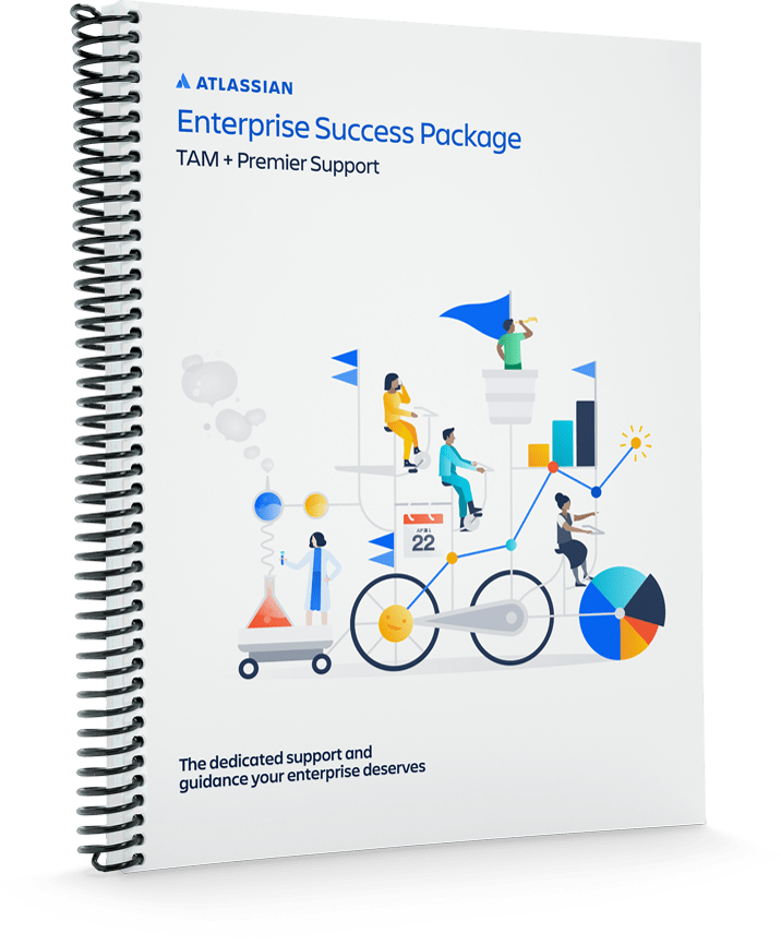 Copertina del quaderno Enterprise Success Package