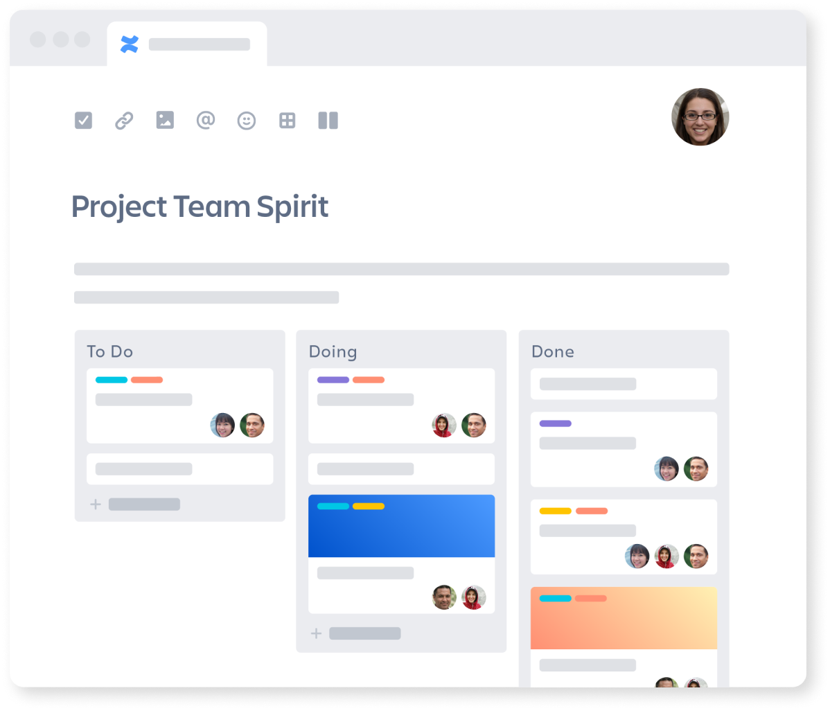 Project Collaboration between Confluence and Trello