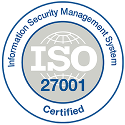 Information Security Management System Certified logo