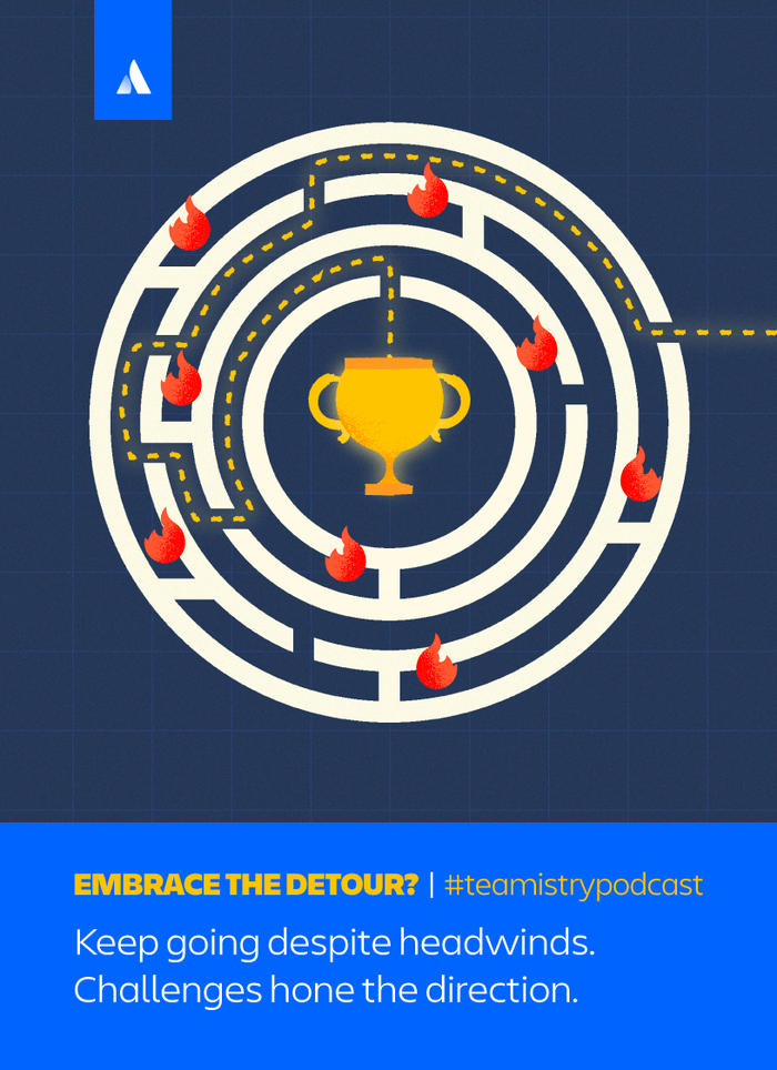 Embrace the detour card