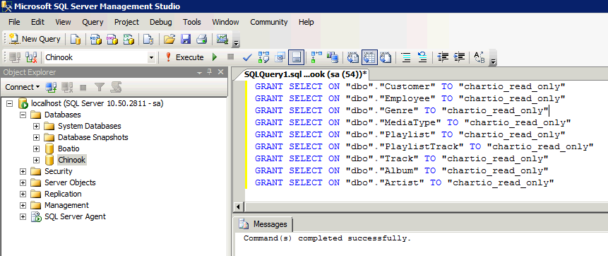 sql server grant select view but not base table