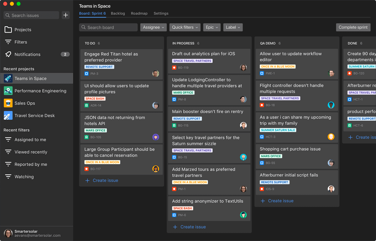 Jira Cloud voor Mac | Atlassian