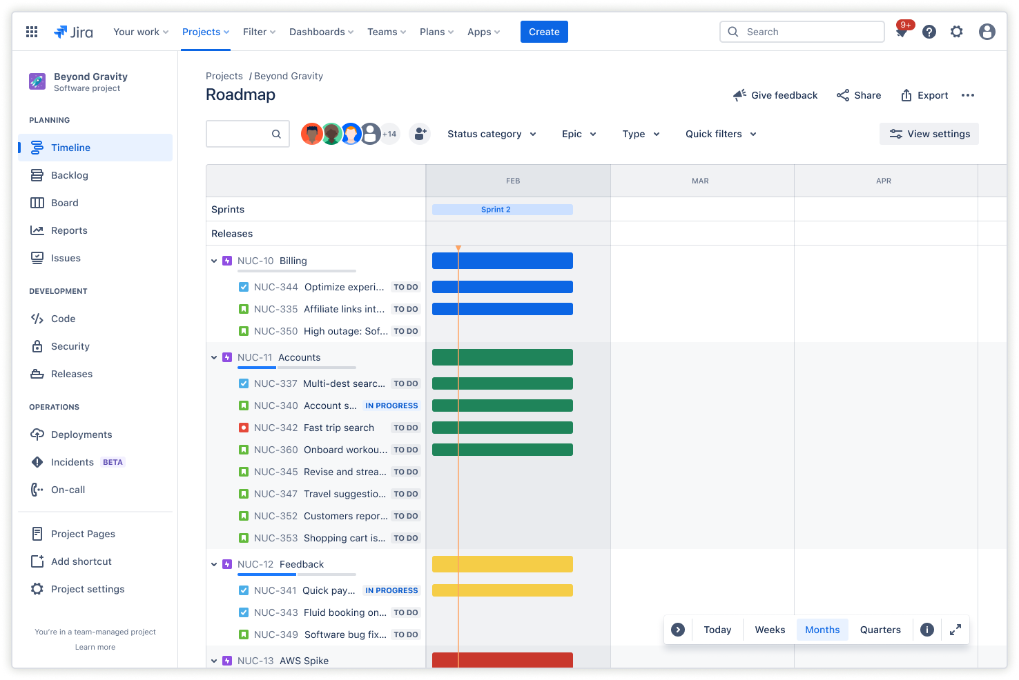 Vista en miniatura de Jira