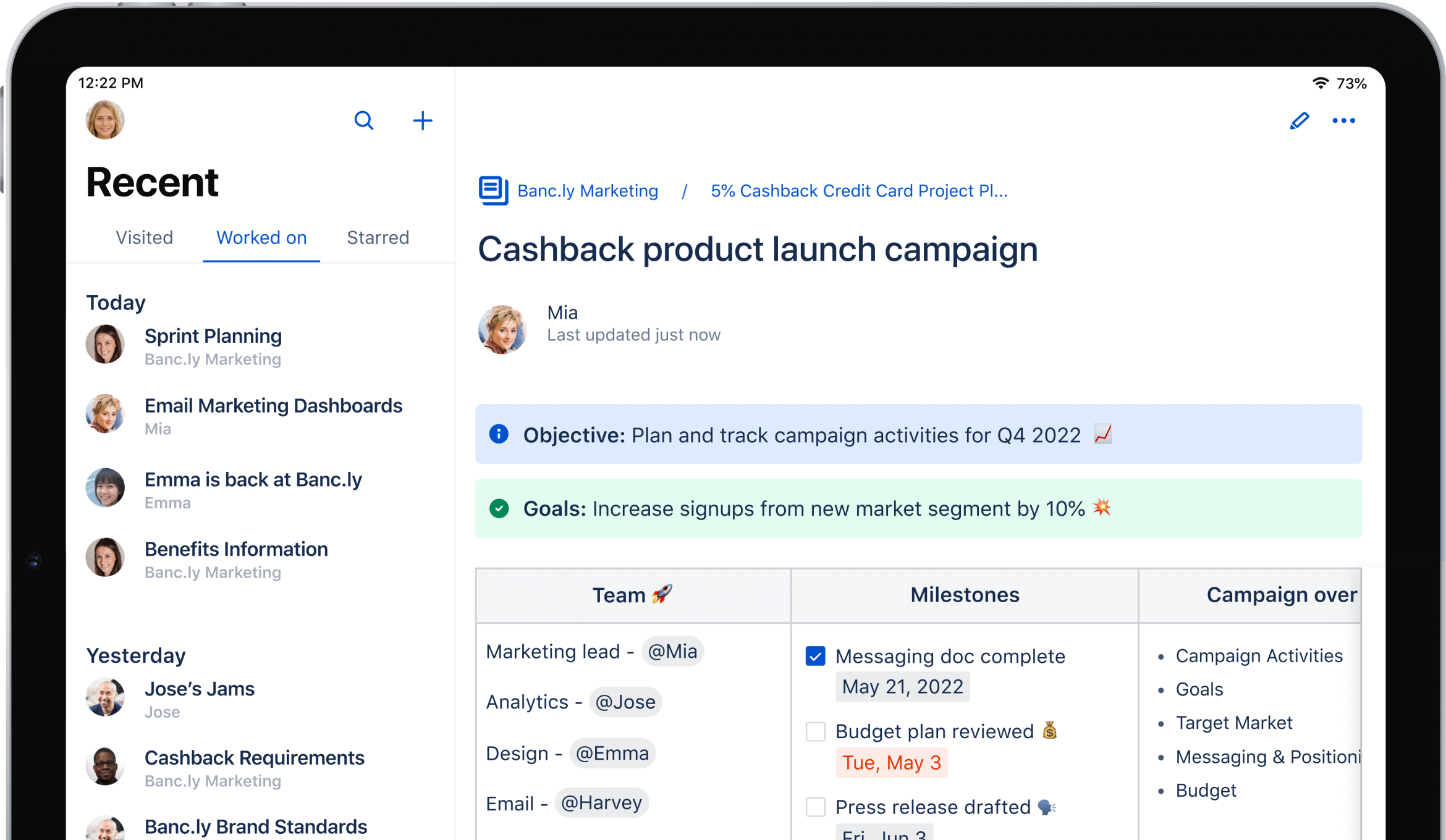 Confluence mobile for iPhone and Android | Atlassian