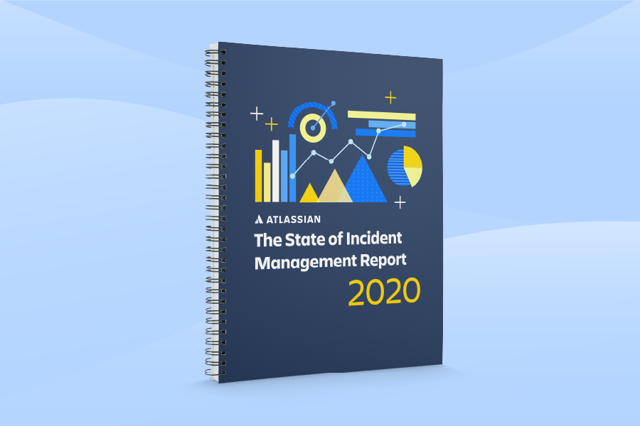 Omslag met rapport over de status van incidentmanagement 2020