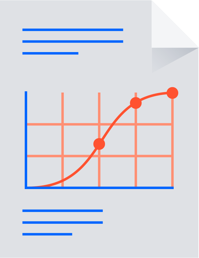 Paper with chart