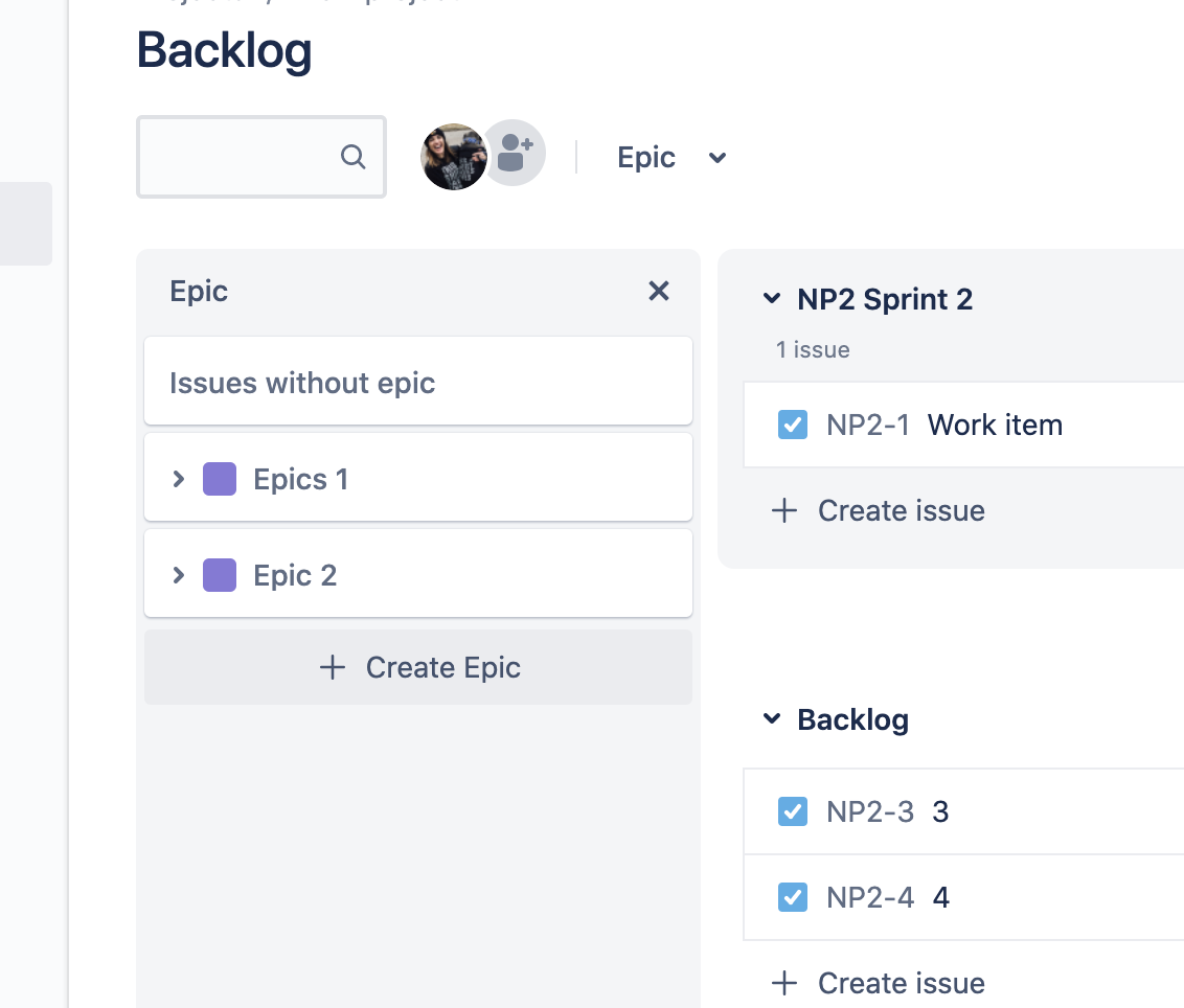 Learn how to use epics in Jira Software