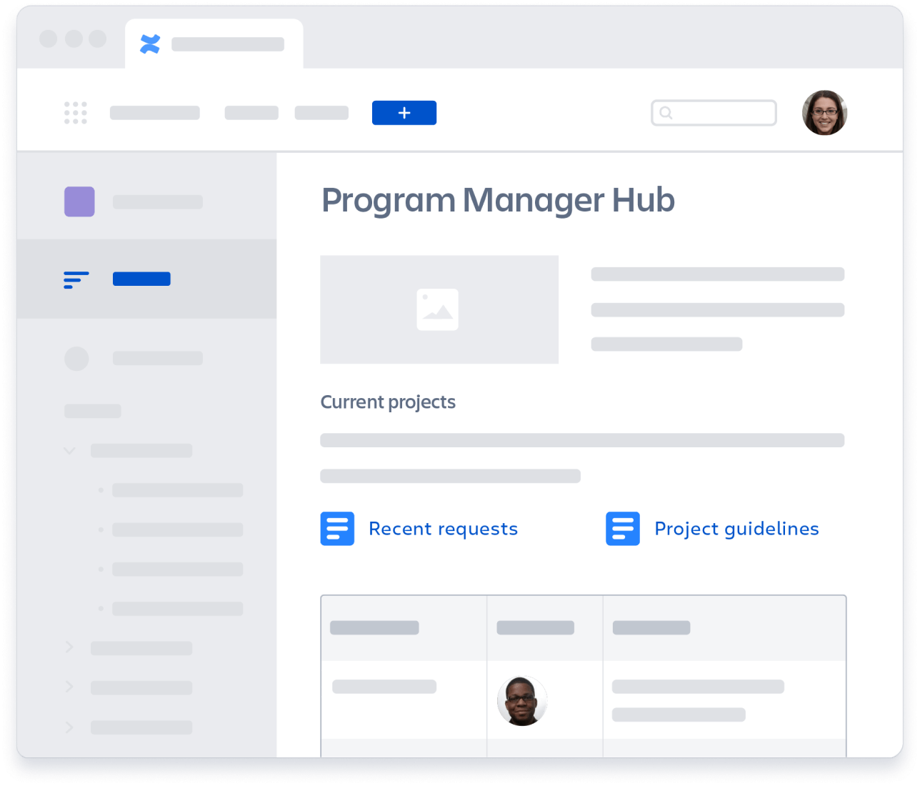使用中の戦略的テンプレートのスクリーンショット