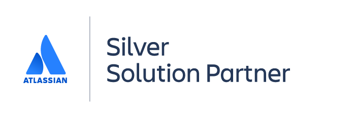 Logo Atlassian Silver Solution Partner.