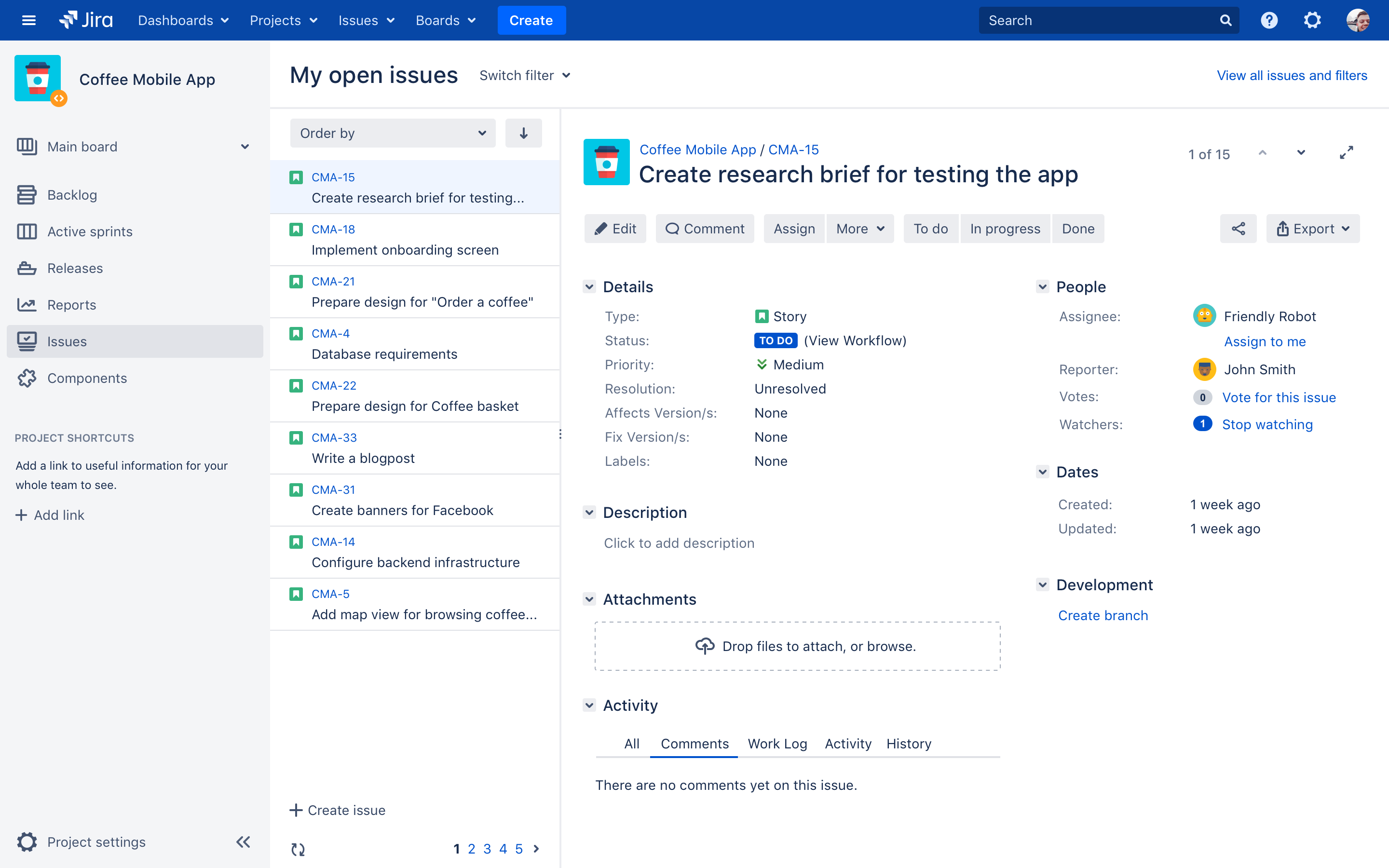 New features in Jira Software Server and Data Center