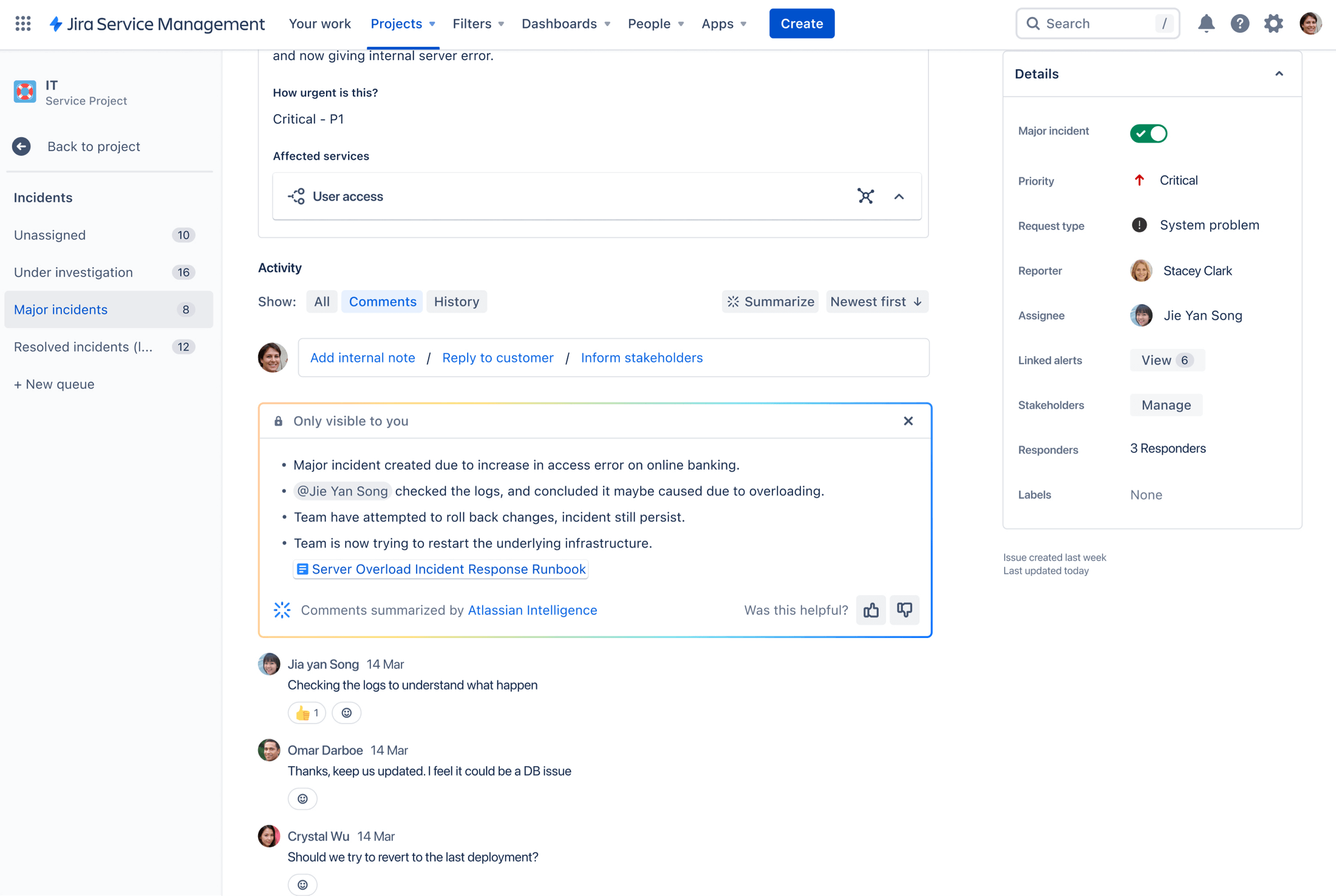 AI feature guide | Jira Service Management | Atlassian