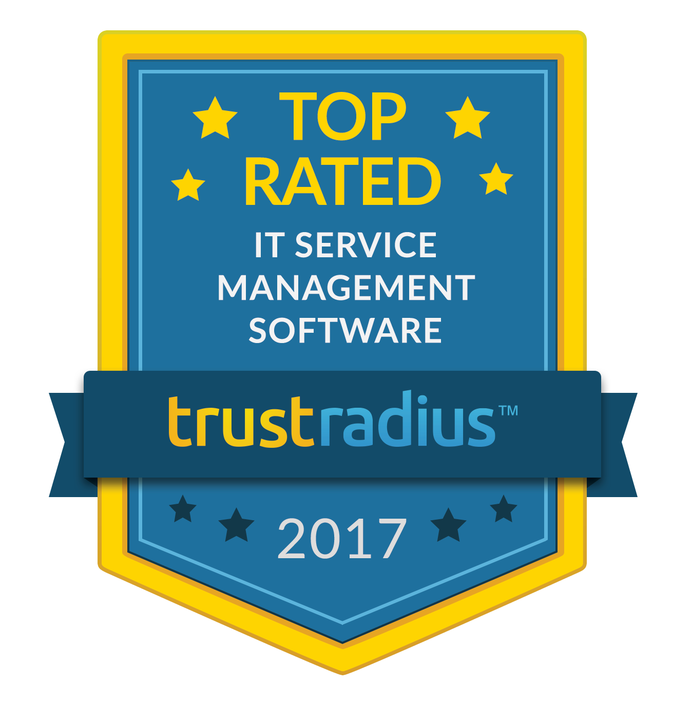 Mejor valoración como software de gestión de servicios de TI de la mano de TrustRadius