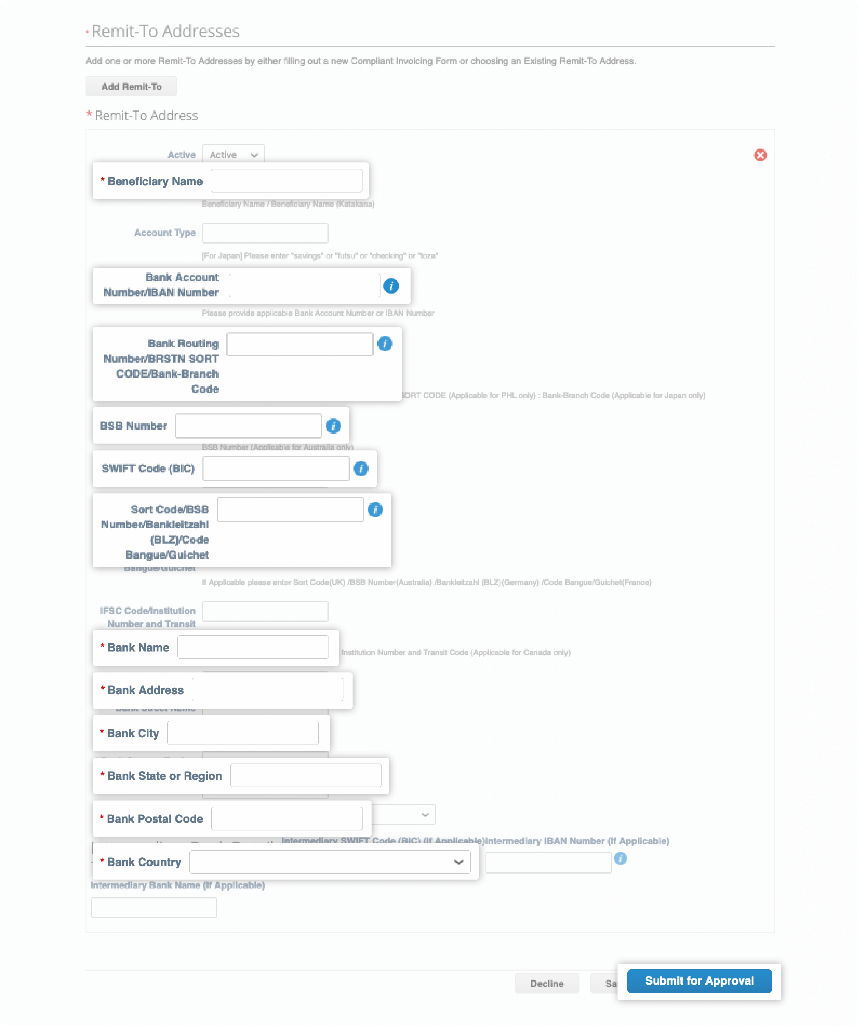 Scroll down and go to Payment section, click the dropdown arrow to display payment date