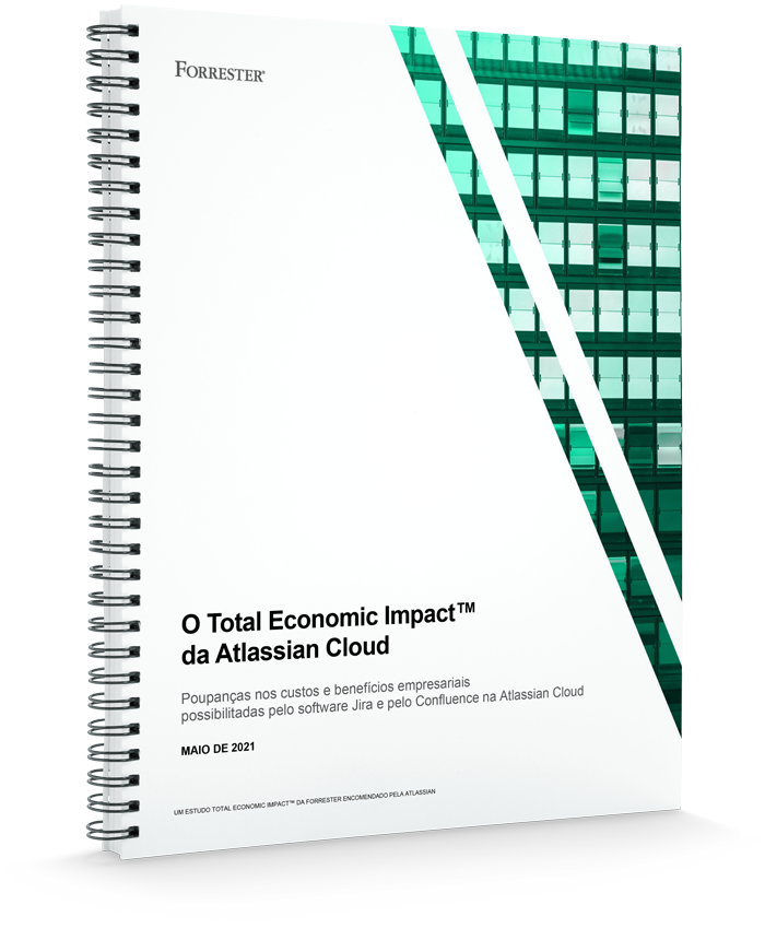 Capa do artigo técnico sobre o impacto econômico total da nuvem da Atlassian