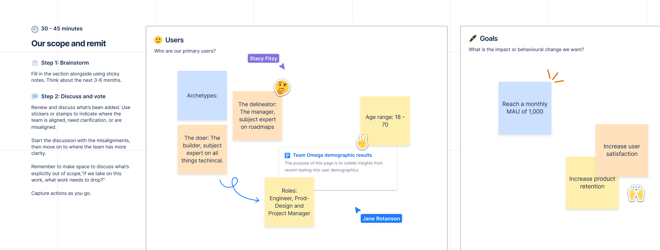 Confluence whiteboards Collaborate visually Atlassian