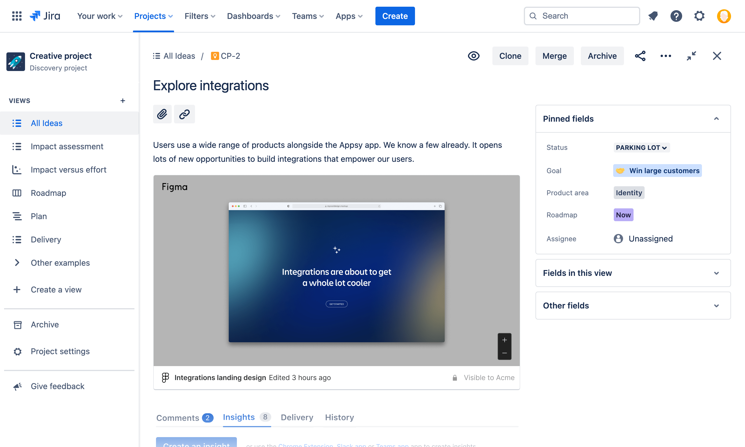 install figma for jira product discovery