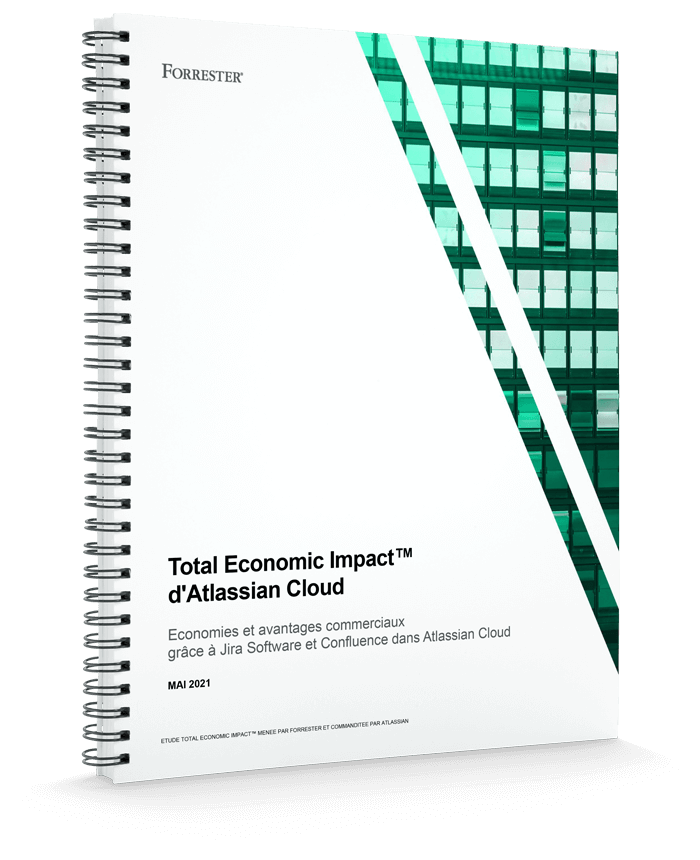 Couverture du livre blanc « Total Economic Impact™ d'Atlassian Cloud »
